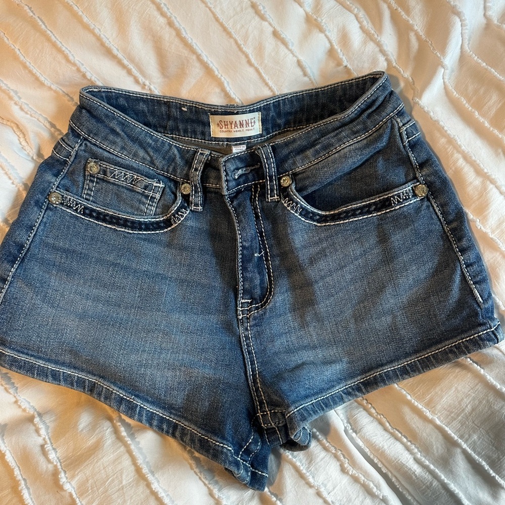 Shyanne Blue Jean Shorts